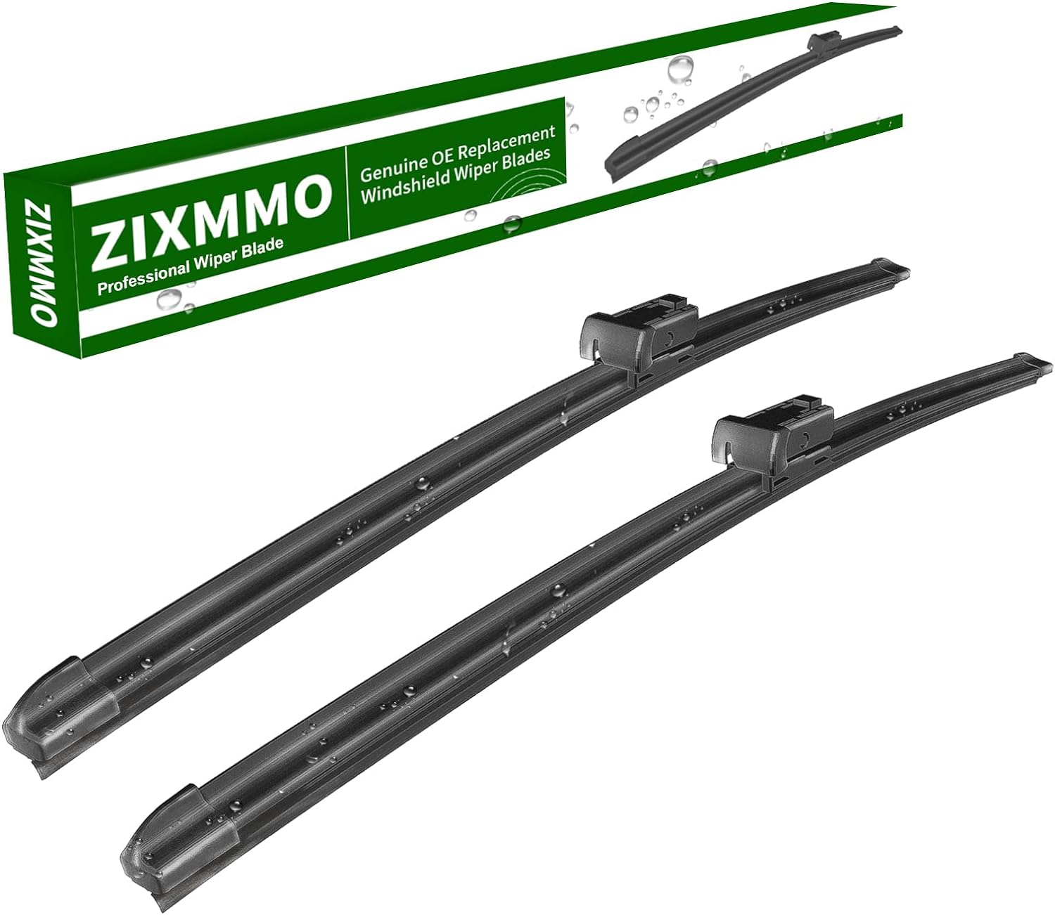 2 Wiper Blades Replacement for 2016 2017 2018 2019 2020 2021 Tesla Model X 28" + 18" Front Windshield Wiper Blades - fit All Weather- Original Equipment Replacement