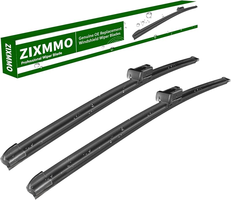 Palhetas do limpador de para-brisa ZIXMMO para Volvo XC60 2019–2024, 66,04 cm + 48,26 cm – Kit com 2