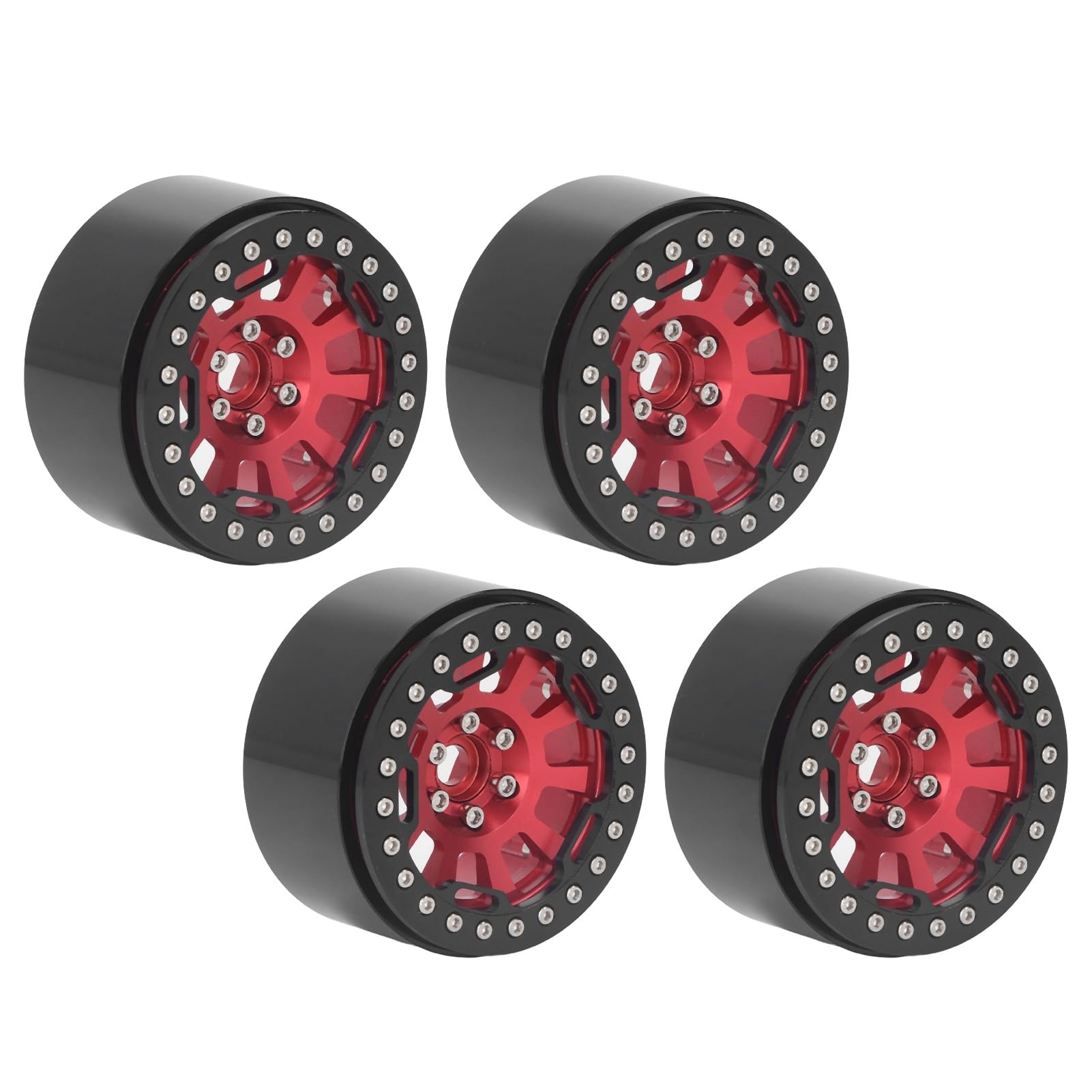 Focket Aluminiowa Piasta Hex RC, 12mm Klucz Nasadowy do SCX10 (czerwony)