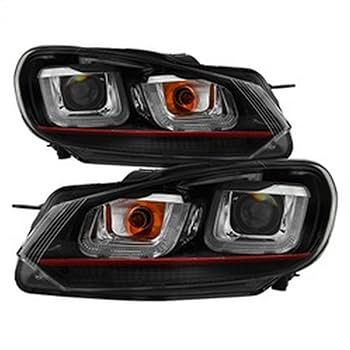 Amazon.com: Spyder 5082046 Volkswagen Golf/GTI 10-13 Version
