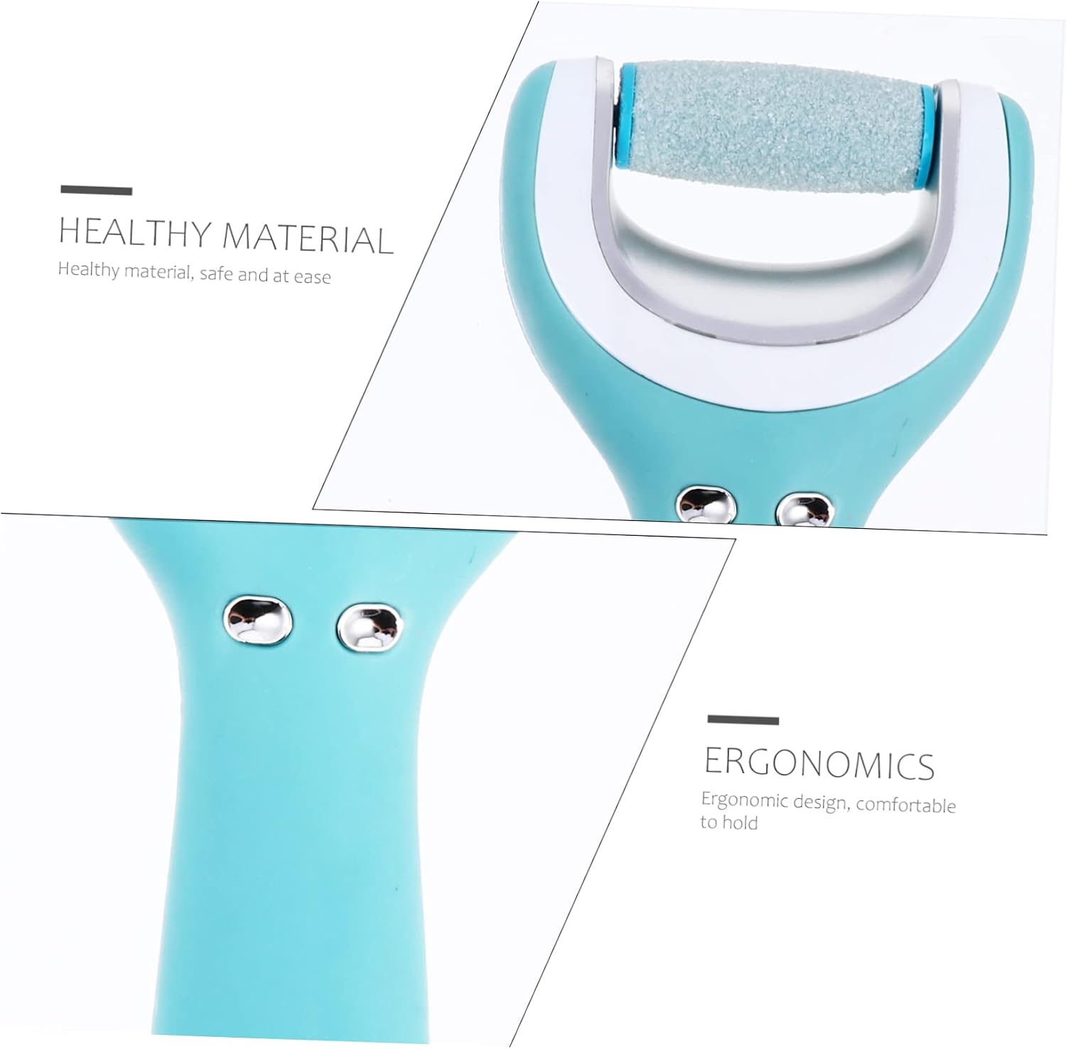Didiseaon 1set Feet Callus Removers Electric Foot File USB Rechargeable Buffer Callus Remover Pedicure Device for Heels and Toes