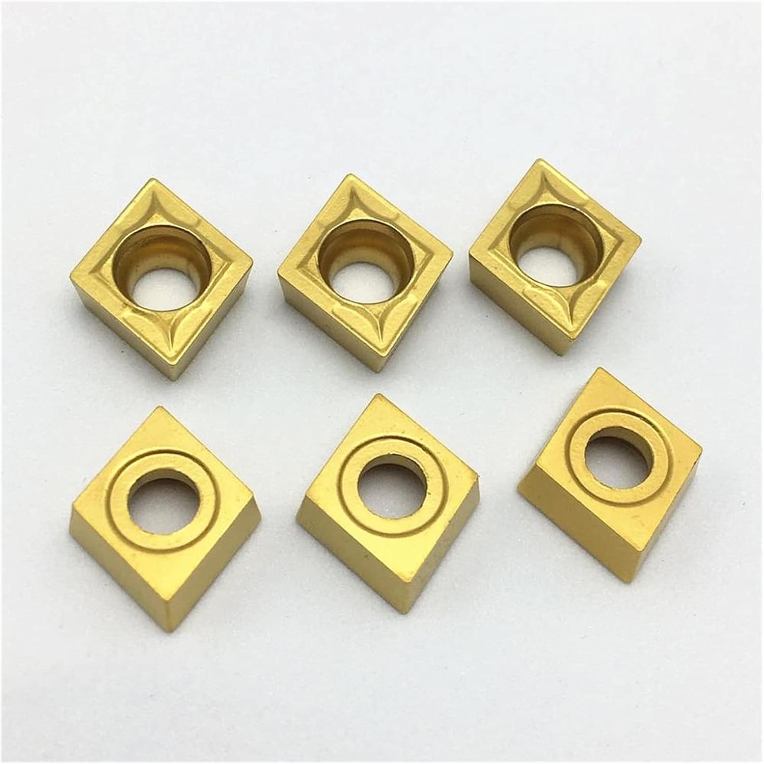 Hardware Milling Cutter CNC Turning Tool CCMT060204 US735 Carbide Turning External Turning Tool CCMT 060204 Turning Insert (Angle : CCMT060204 US735, Shank Diameter : 10PCS(1box))