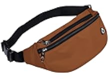 Fanny Pack for Men Women, Waterproof Sports Waist Bag Pack, Belt Bag for Travel Hiking Running