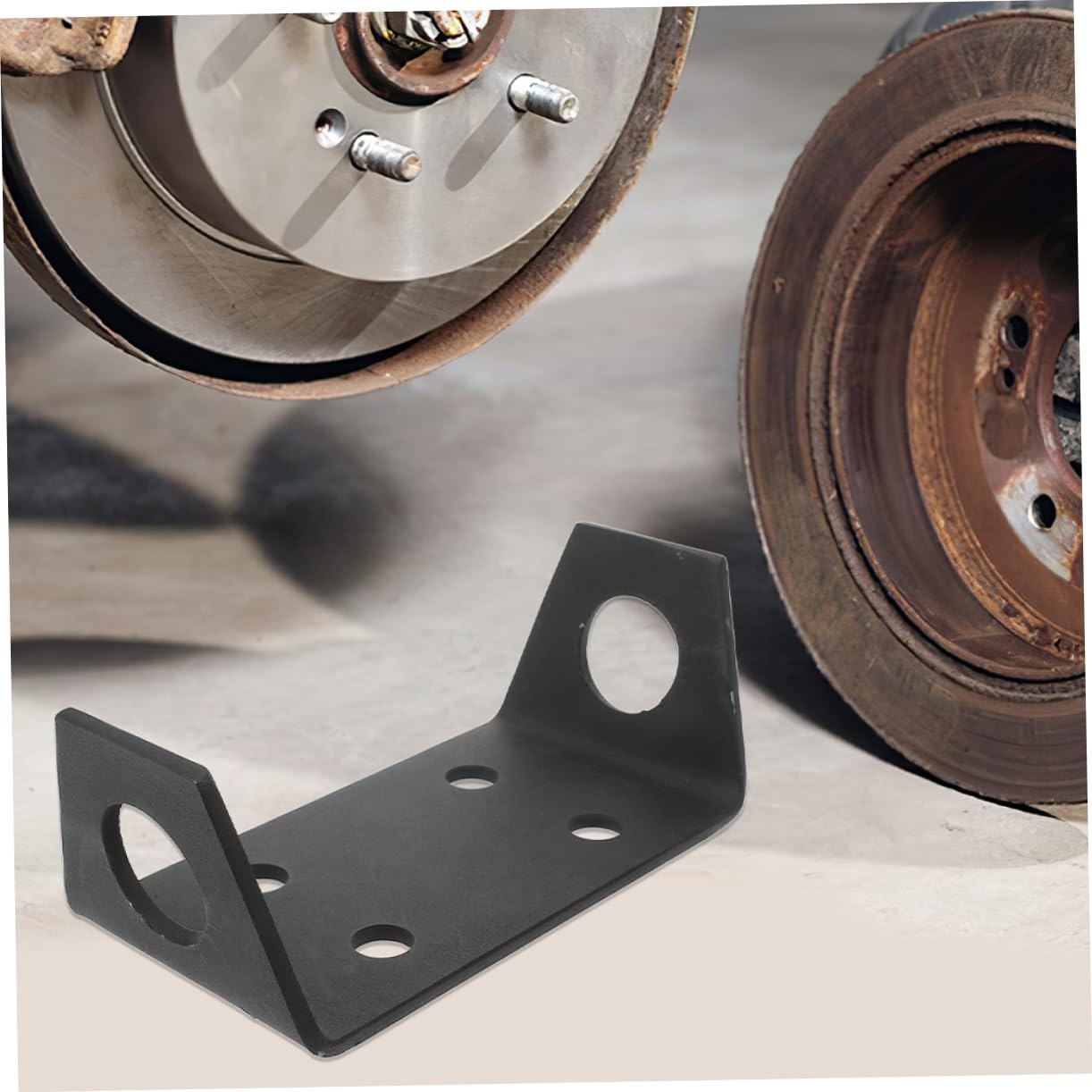 2pcs Receiver Hitch Winch Mount for ATV Heavy Duty Winch Mounting Plate Easy Installation for Off-Road Vehicles and Trailers