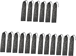 iplusmile 18 Pcs Non-leaking Bird Feeder Bag Peanut Bird Feeder Tray Bird Feeder Squirrel Feeders Hanging Thistle Bird Feeder Outside Bird Feeder Garden Accessories Mesh Pouch Finch Feeder