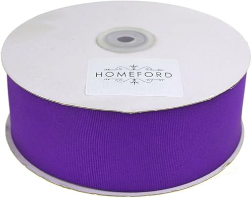 Miniatura 21 de Homeford Cinta de grogrén sólido, 50 yardas (3/8 pulgadas, coral)