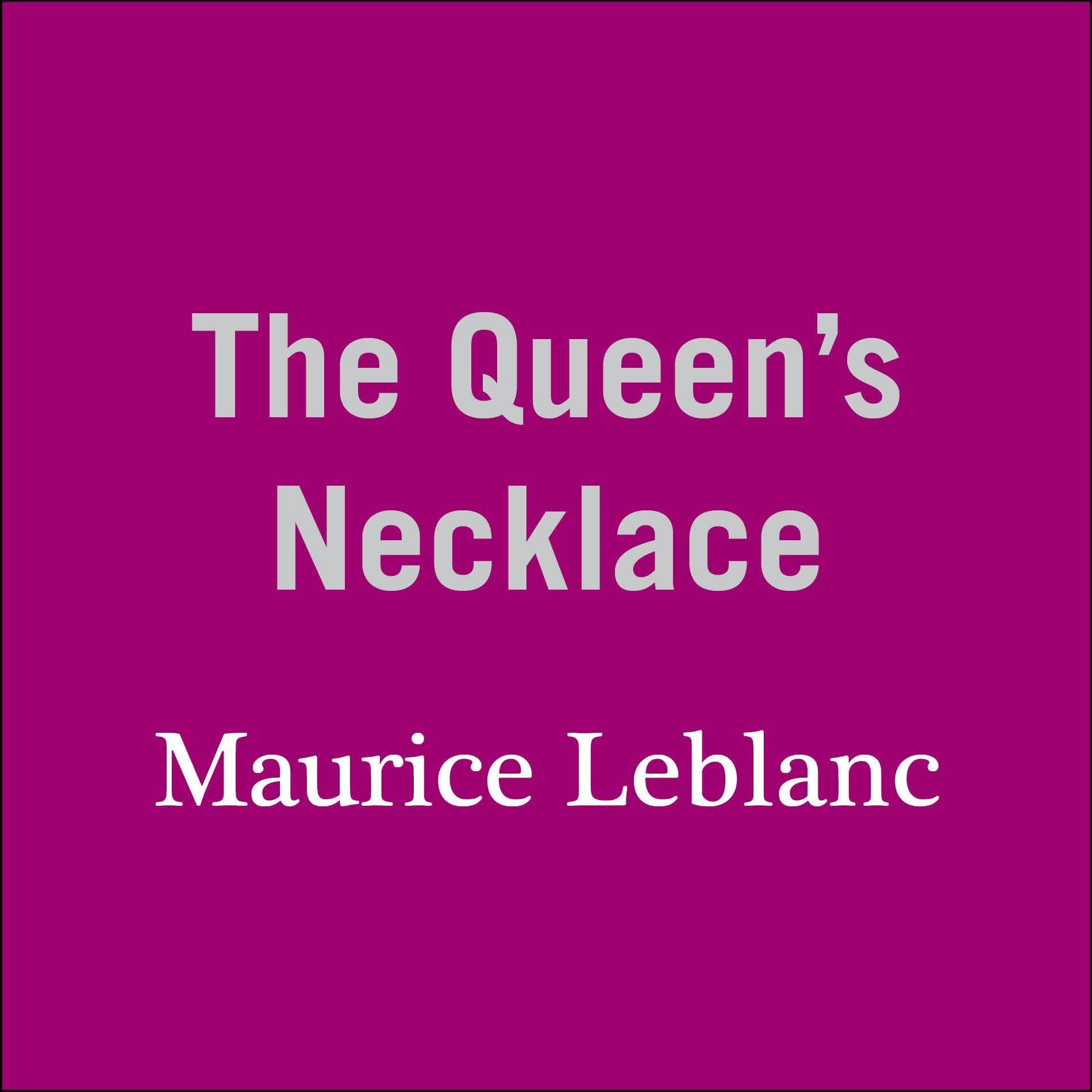 Cover art for The Queen's Necklace