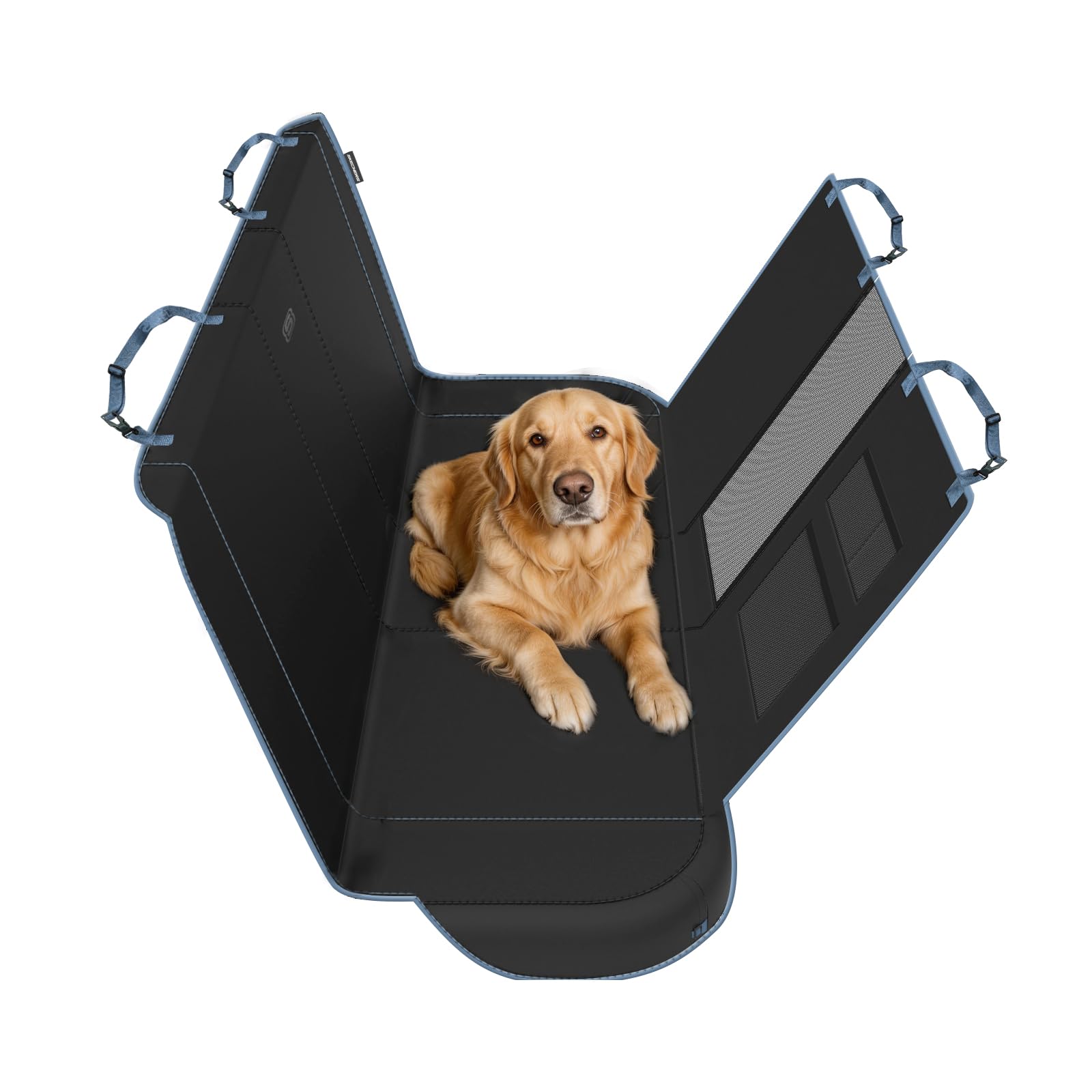 Dog Car Seat Cover for Pets GOGA MAT, Seat Extender for Dogs Waterproof Seat Cover Hammoc…