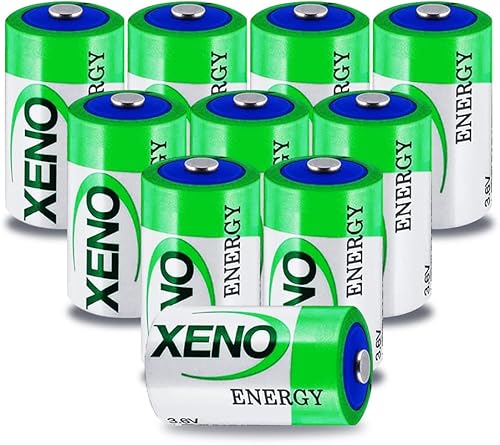 XIAOXX (10 unidades) 1200mAh 3.6V XL-050F batería de litio no recargable de alta capacidad para Xe-no XLP-050F 12 AA ER14250 batería
