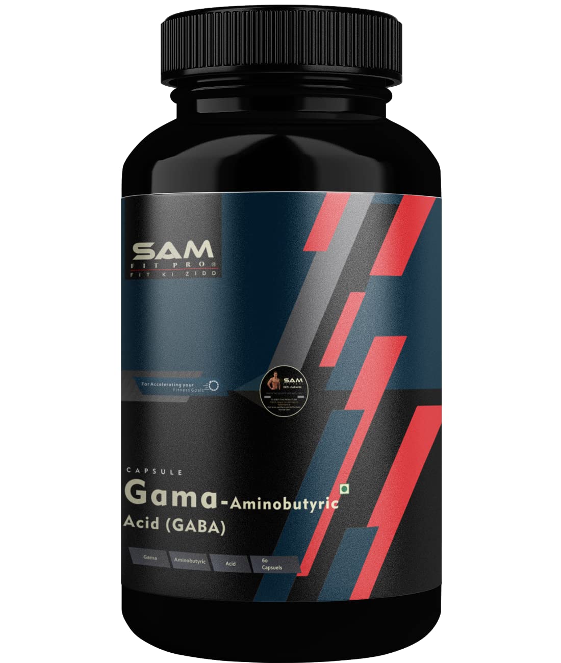 SamFit Pro Gamma-Aminobutyric acid (GABA), 100 Gms