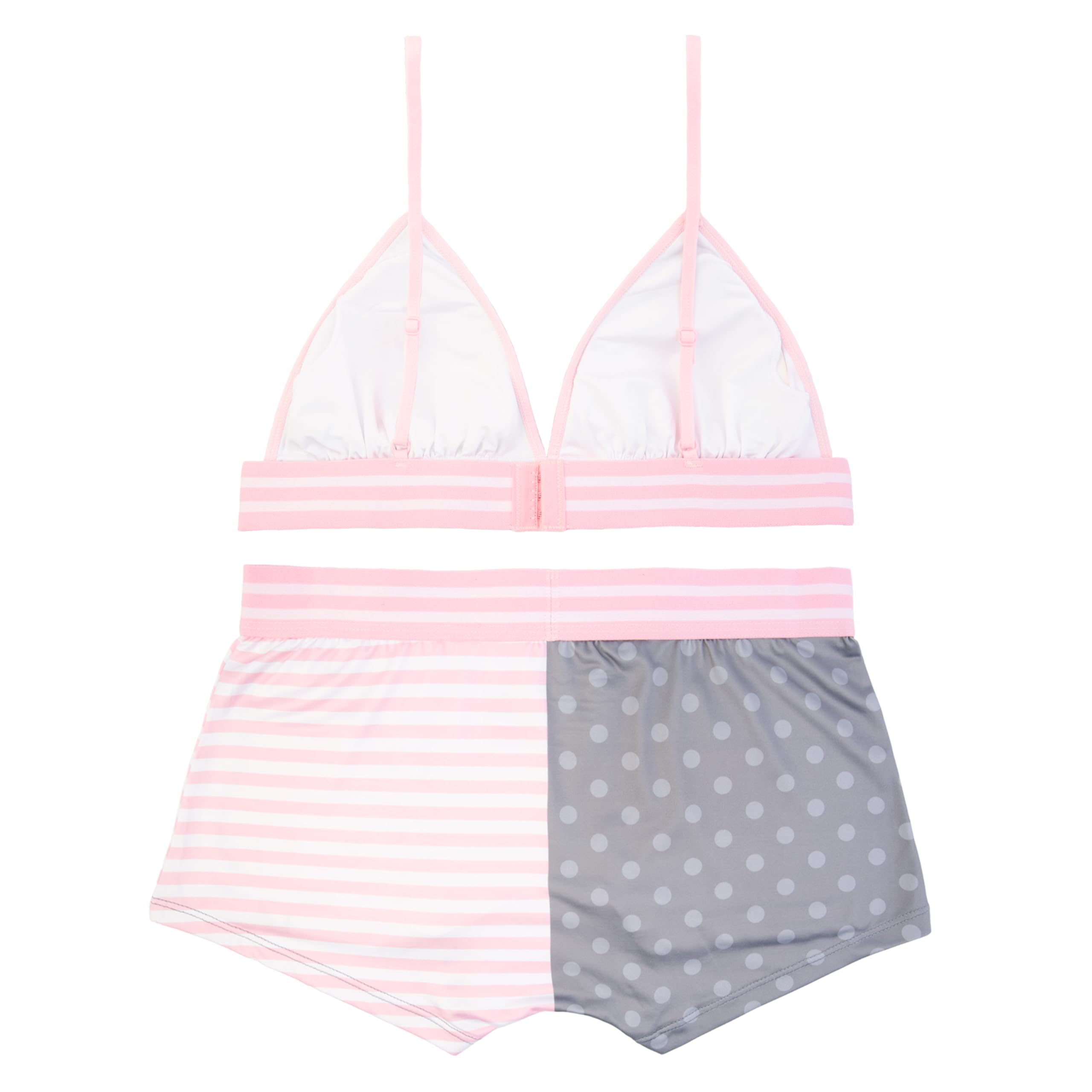 Hello Kitty womens Sports Bra & Boy Short Underwear Sets With Kuromi, Melodi, Keroppi & More in Xxxs-xl