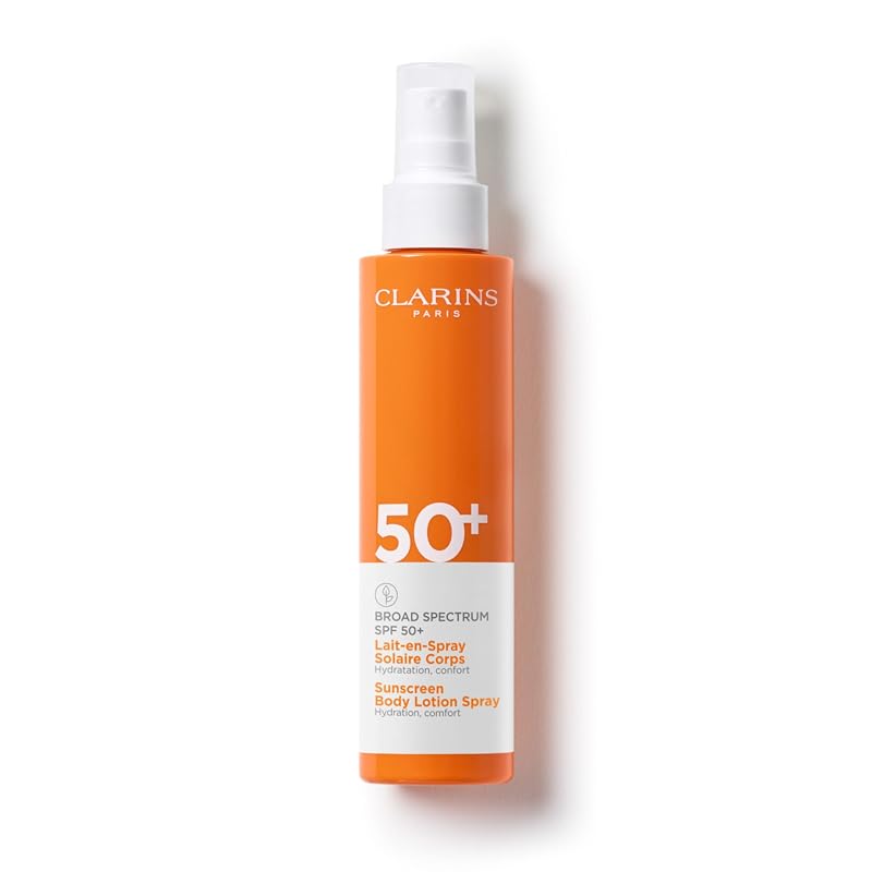 Clarins Protetor Solar Corporal em Loção Spray FPS 50+, 142 g