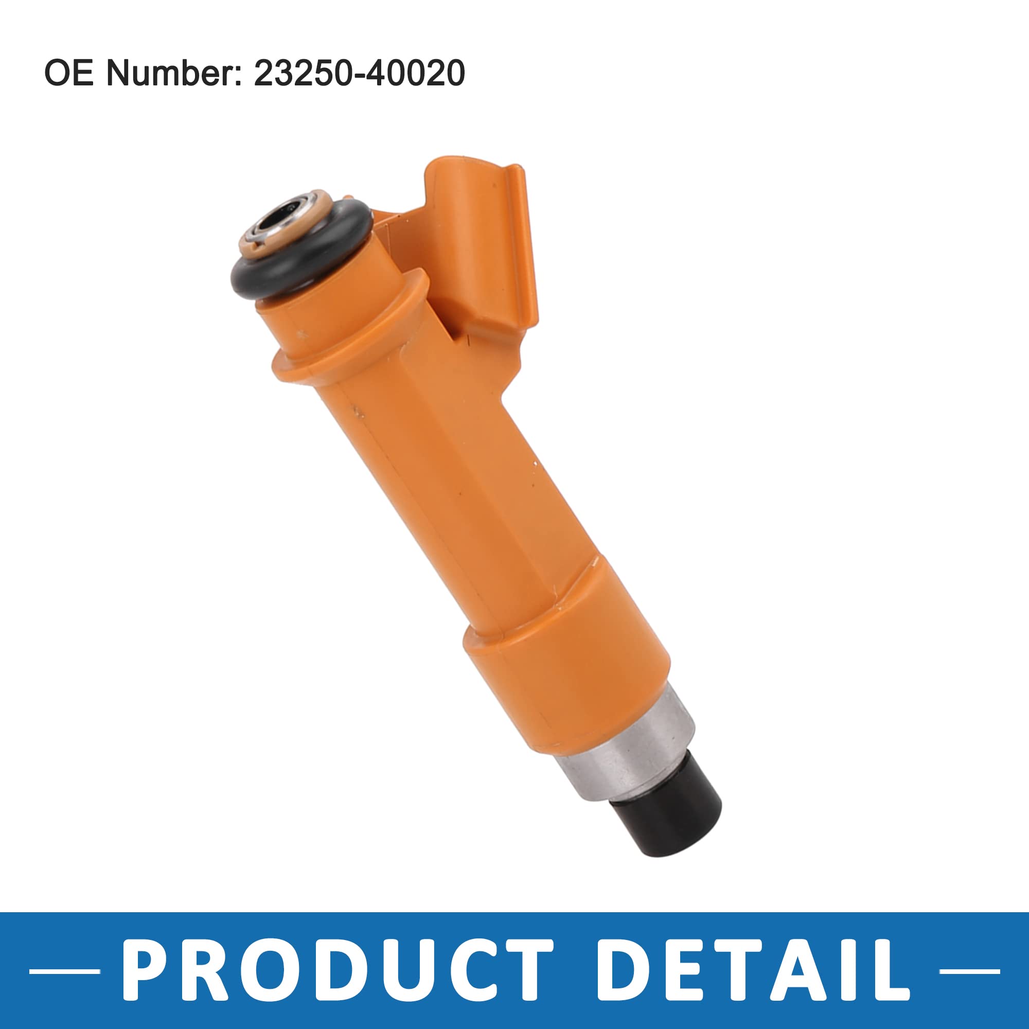 A ABSOPRO Auto Carburante Iniettore Sostituzione Ugello Iniettore di Combustibile 23209-42020 23250-40020 per Toyota Yaris 1.0 06-11