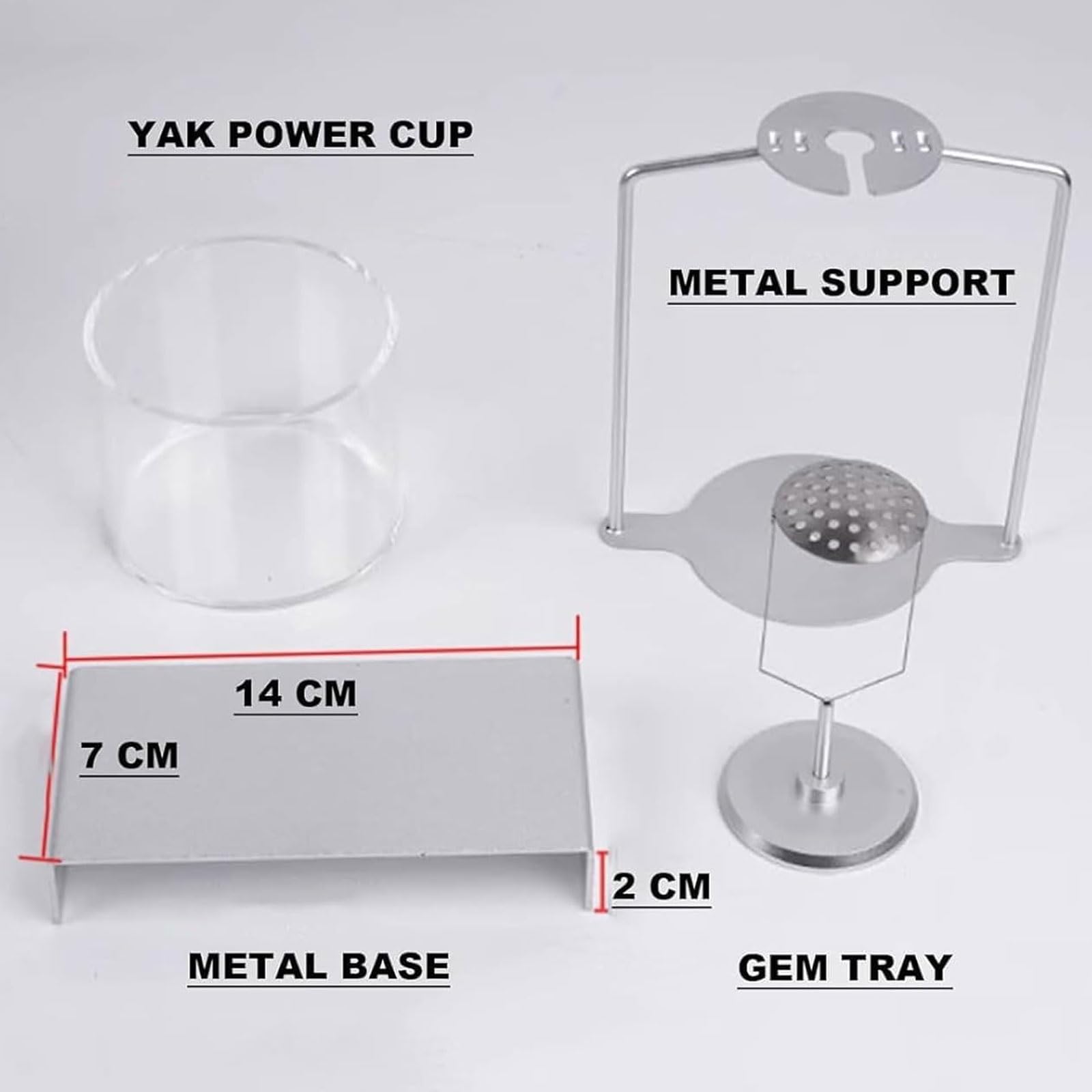 Kit per la determinazione della densità per bilance da laboratorio, telaio di precisione per la misurazione di solidi e liquidi