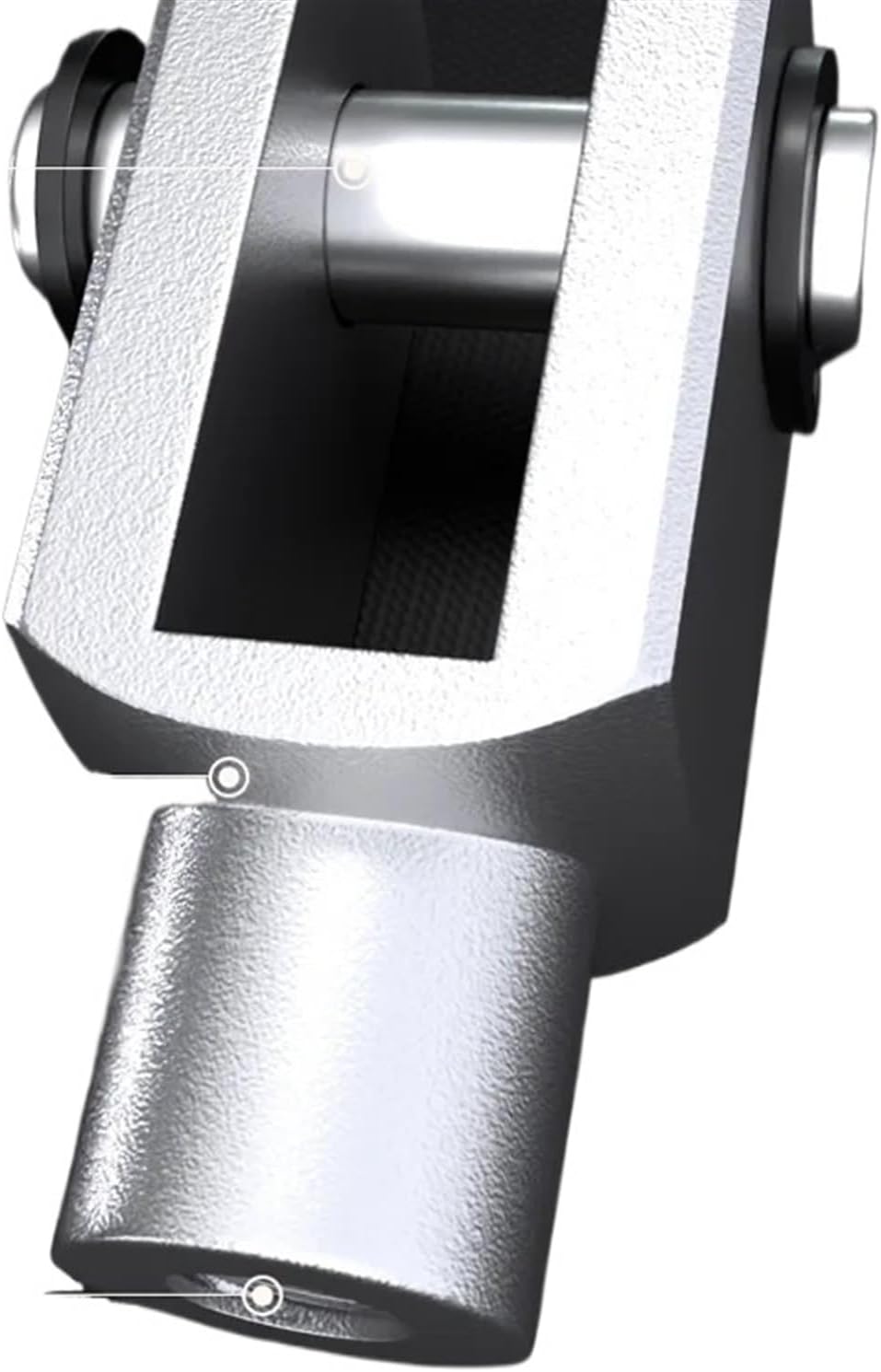 1PC Y-Type Fitting with Pin/I-Type Connector Cylinder Accessories SC Standard Cylinder MAL/MA Cylinder Pneumatic Components(I 63)