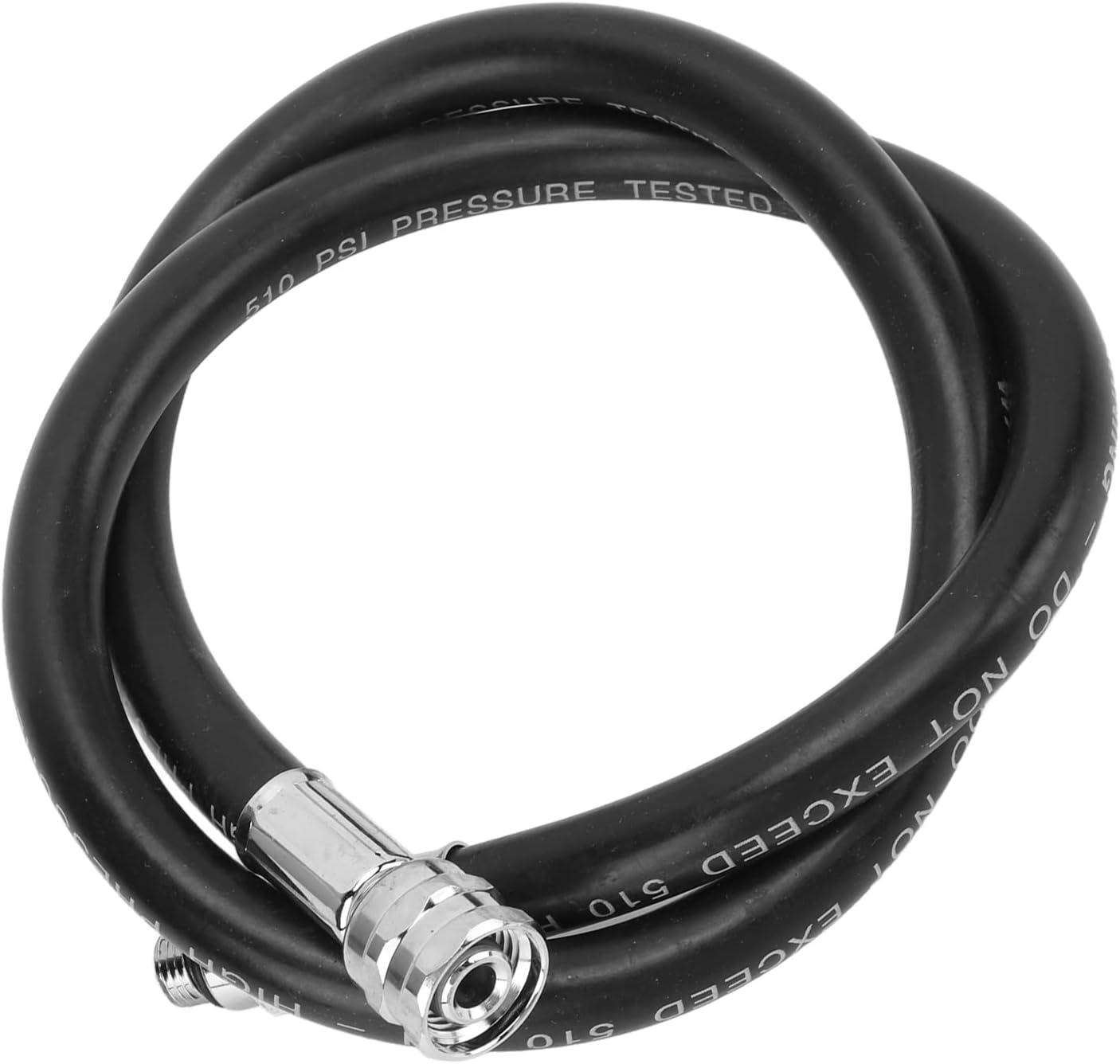 Low Pressure Hose, Diving Low Pressure Hose Rubber Gas Tube for First and Second Stage Regulator(75cm)