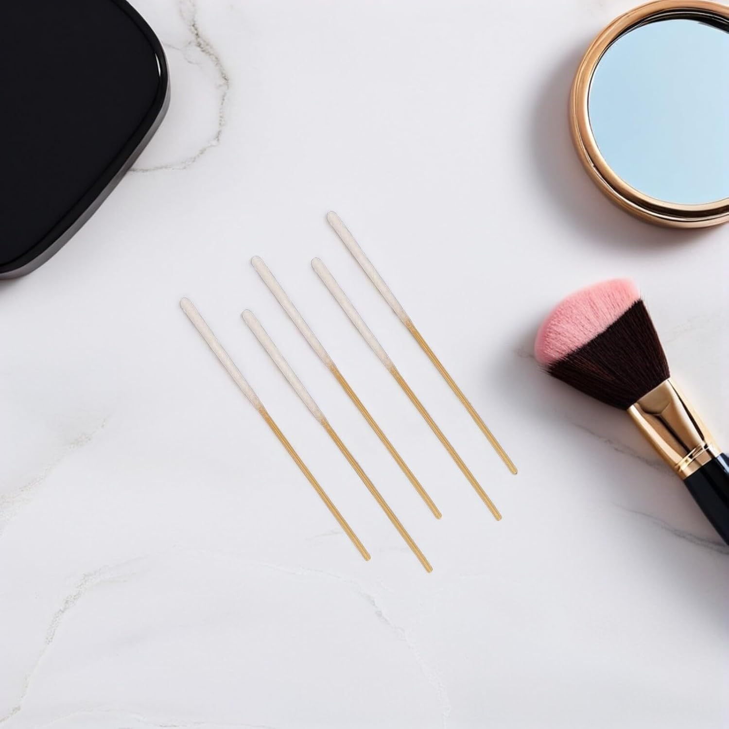 Zerodeko 360pcs Long Stick Cotton Makeup Remover Swabs with Precision Tip for Beauty Salon and Detailed Cosmetic Application