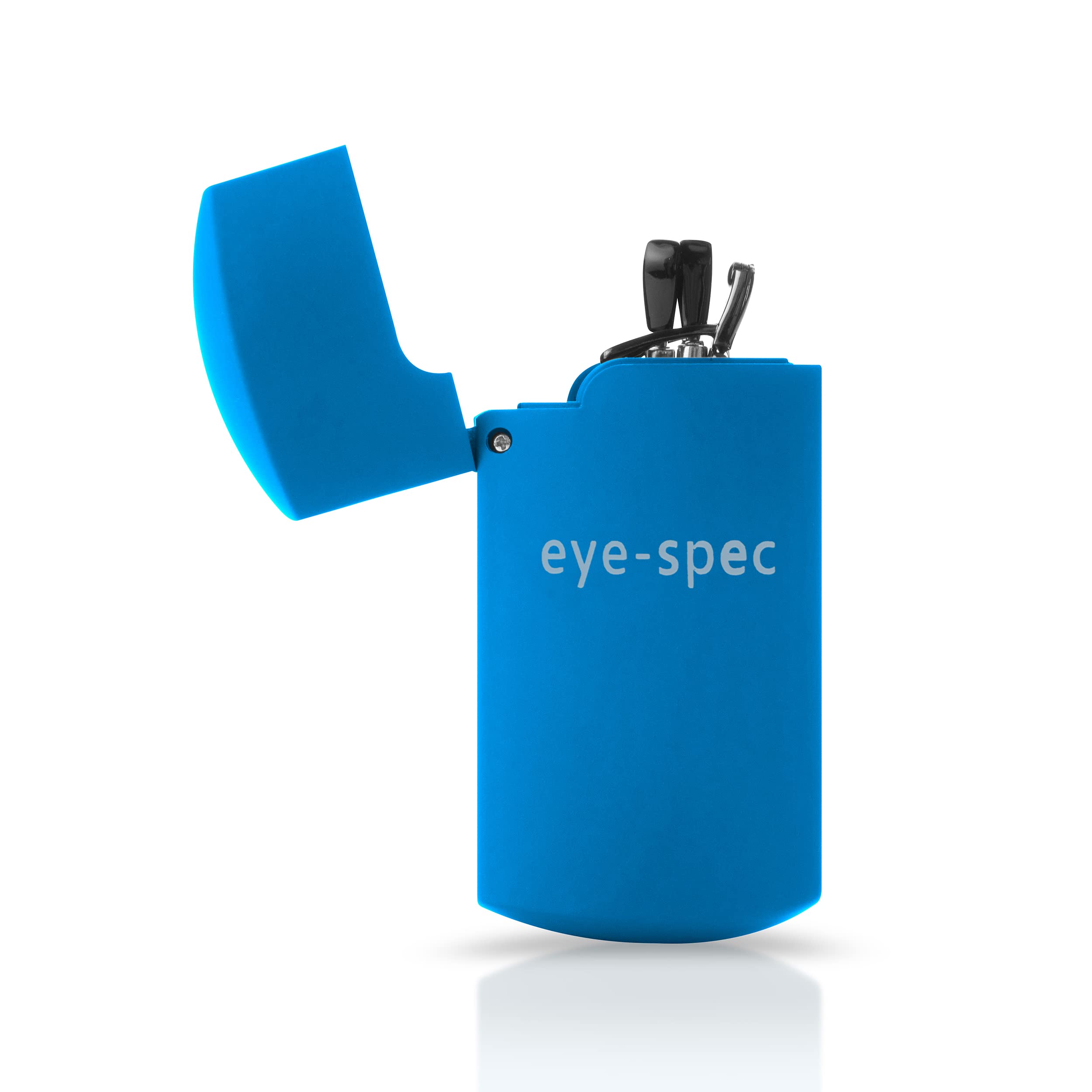 Image secondaire de Lunettes de lecture pliables eye-pocket | Design élégant sans monture élégant avec étui bleu compact - Disponibles dans 8 colori