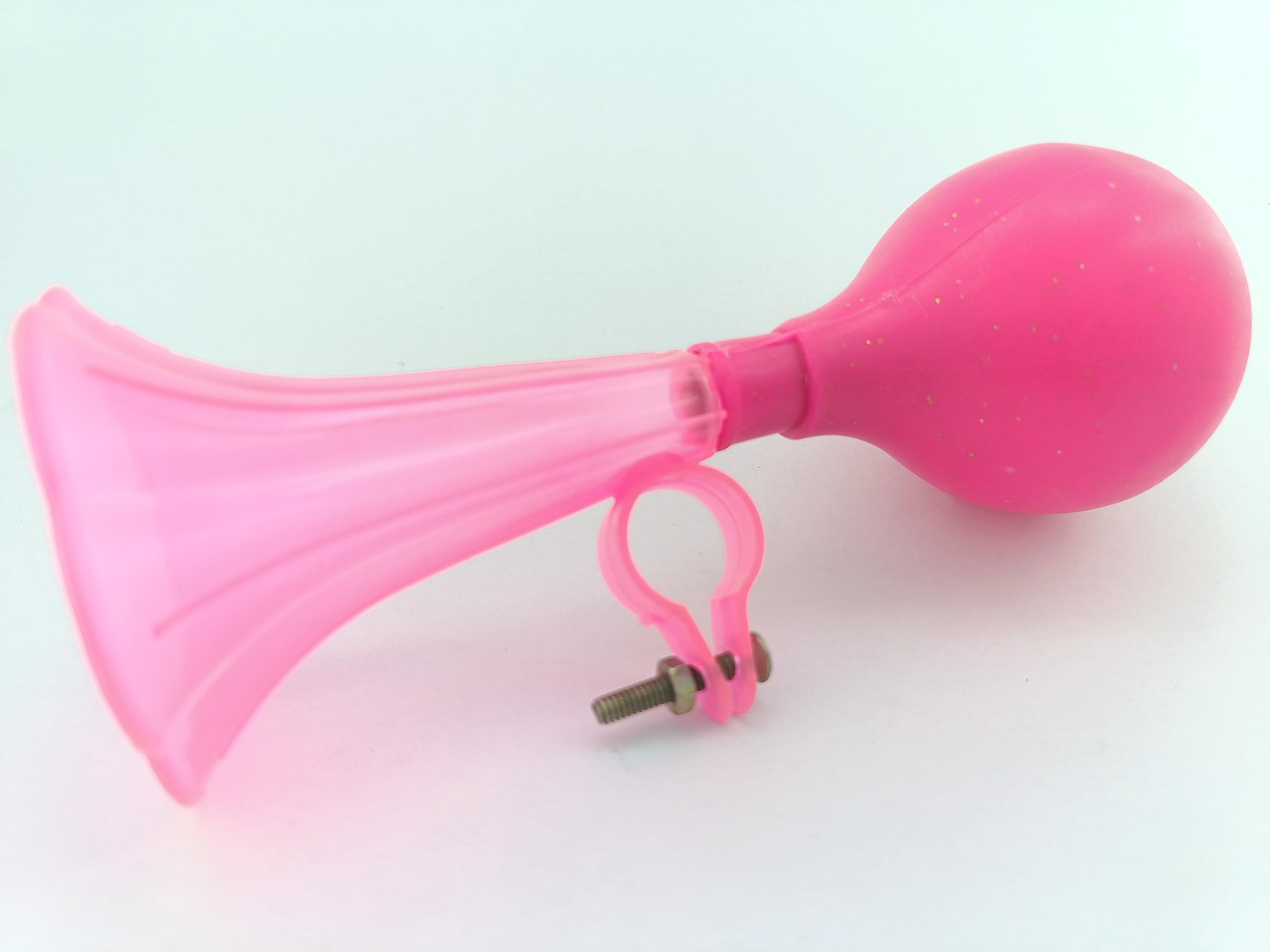 (Pack of 1)-One Bicycle Bike Cycling Air Horn Hooter with Wind Wheel Classic Handlebar (Multi Colour)