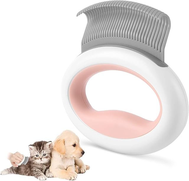 Baytion cat grooming brush and dog grooming brush, pet comb for relaxing massage