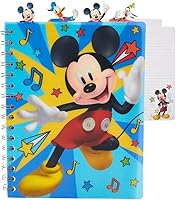 Vista 31 de Barbie - Cuaderno de pestañas encuadernado en espiral, 96 páginas rayadas, 8 x 7 pulgadas, morado