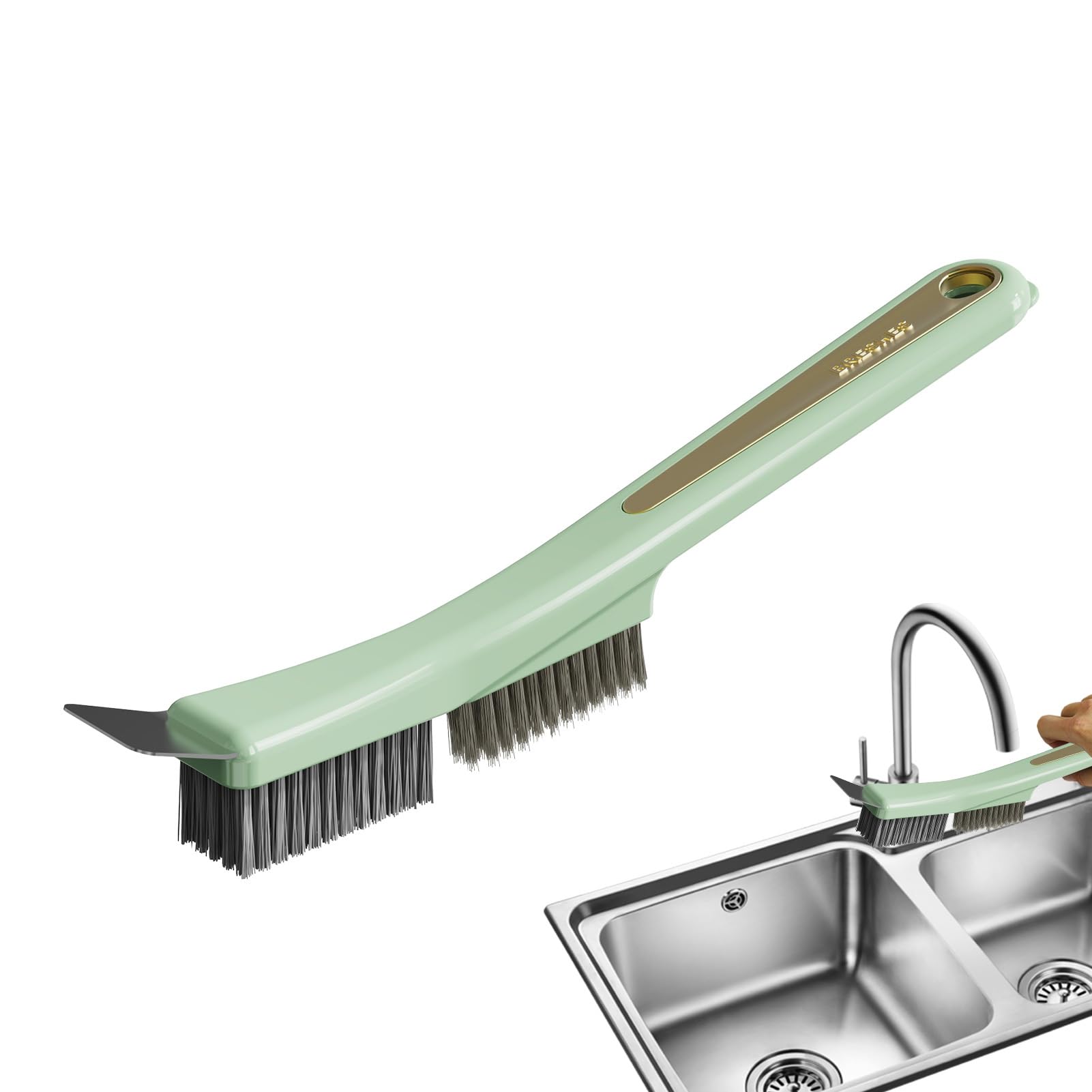 Zorq Crevice Cleaning Brush, Newest Corner Cleaning Brush, Miltifunctional Crevice Cleaning Brush Household Scrubbing Brushes For Kitchen Window
