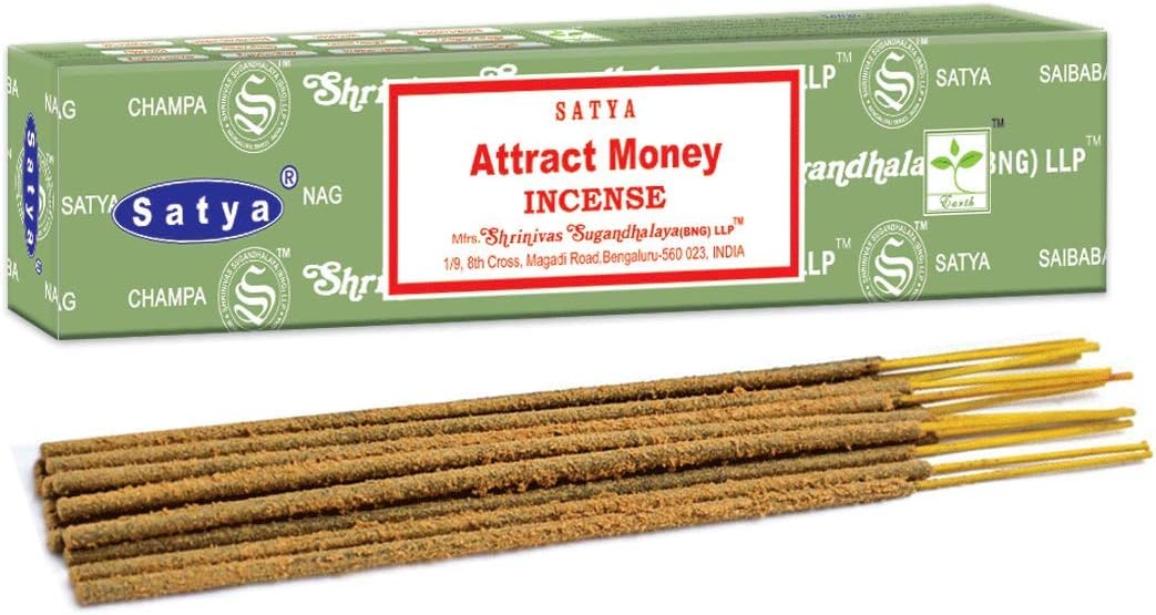 Nag Champa Authentic SATYA SAI Baba Incense Sticks (Attract Money)