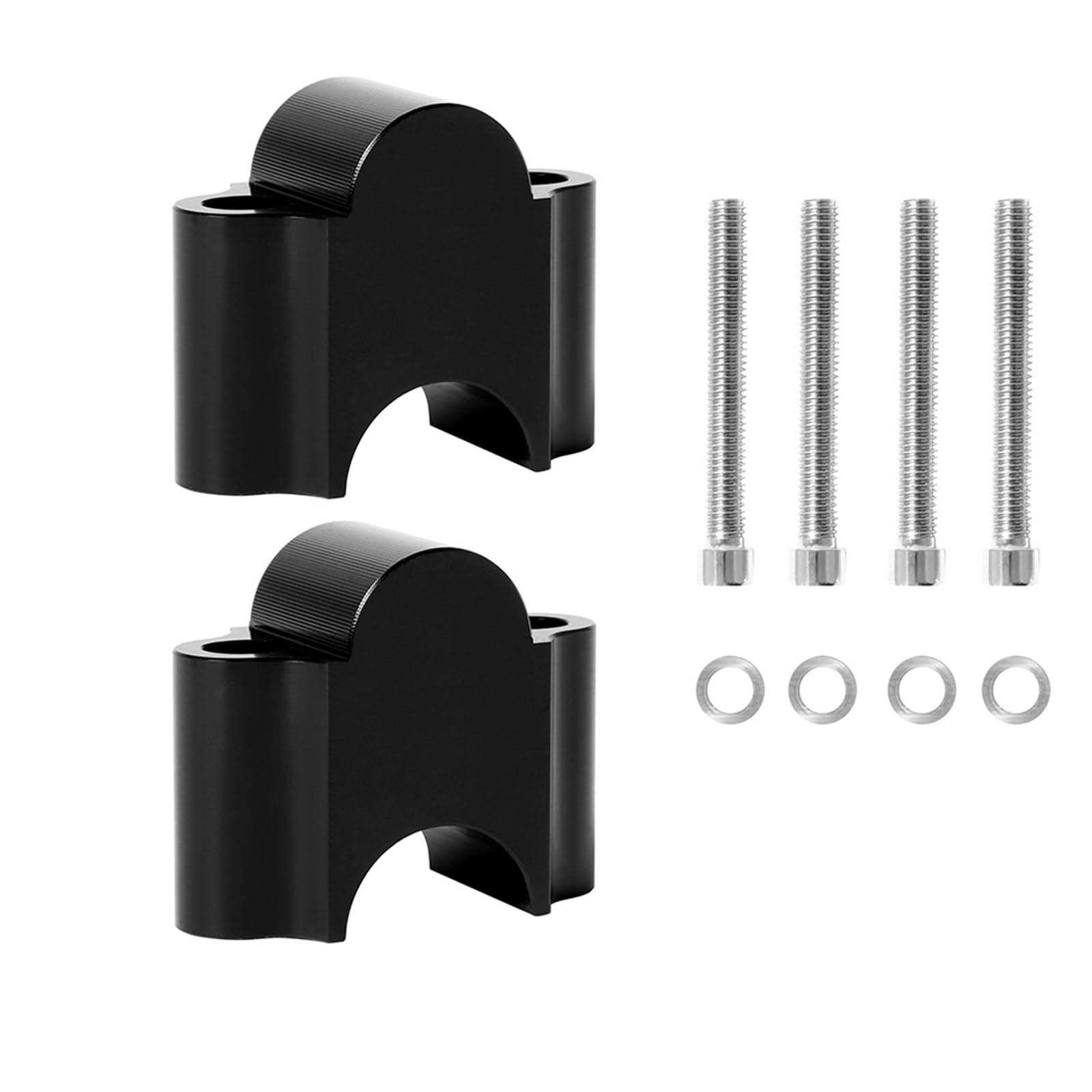 EHYSYN Motorcycle Handlebar Riser Bar Mount Handle Clamp Heightening Column Modified Accessories Universal 22mm/28mm(22MM)
