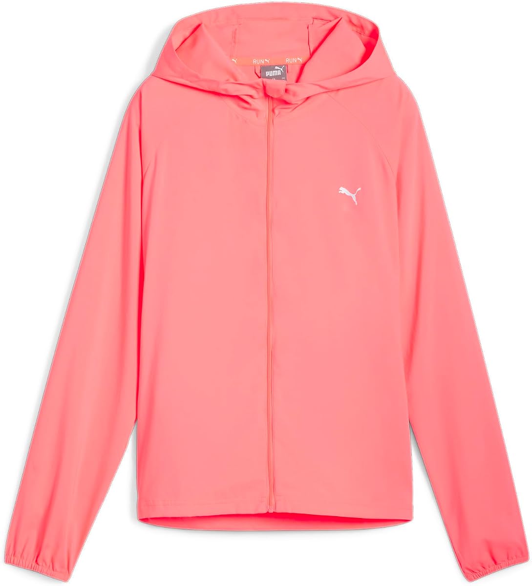 PUMA Chaqueta tejida con capucha Run Favourite para mujer Ropa deportiva para correr - Negro