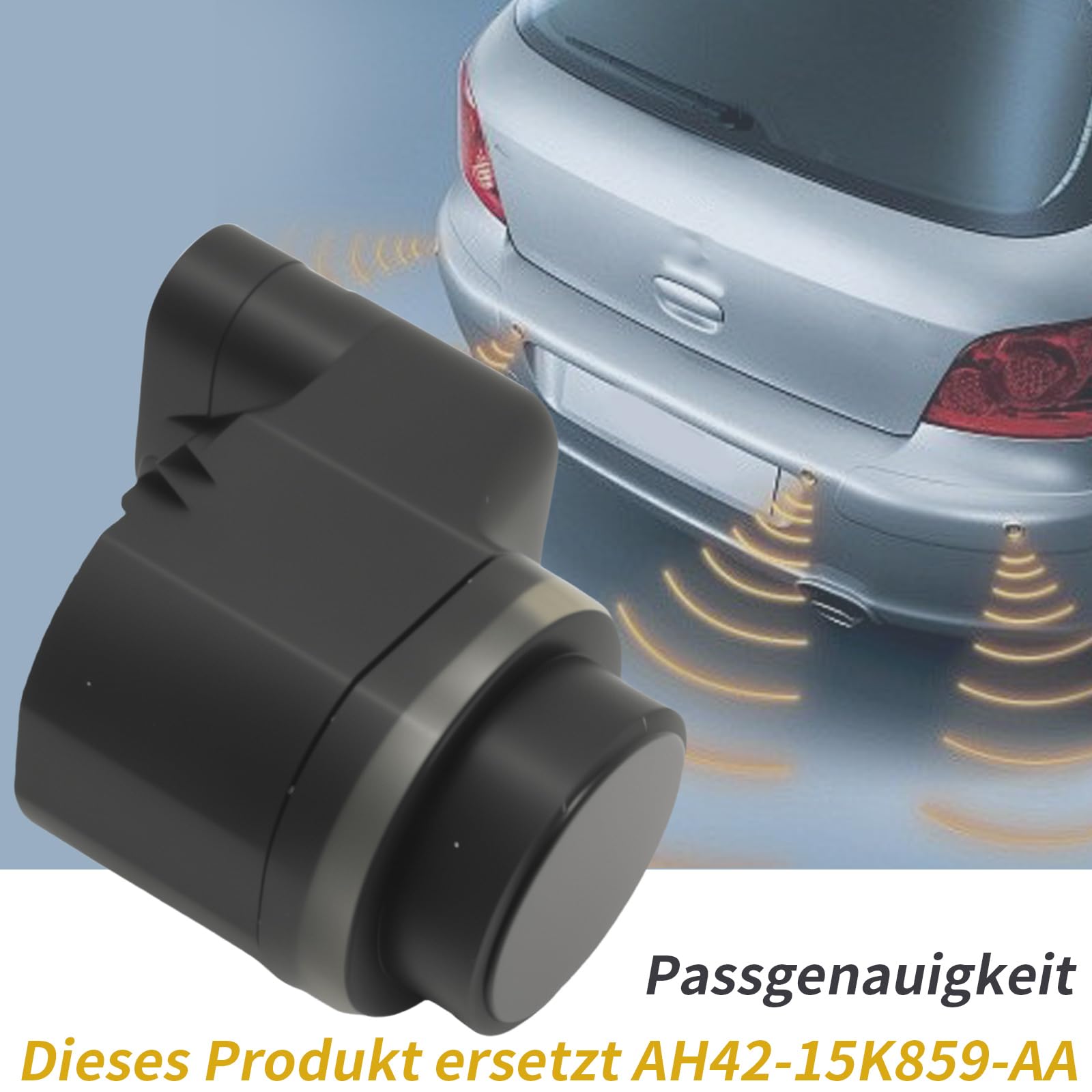 4 Stück Parksensoren vorne und hinten PDC, Ersatz für Galaxy WA6 2009-2015, Mondeo IV BA7 2010-2012, S-Max WA6 2009-2014, ersetzt AH42-15K859-AA
