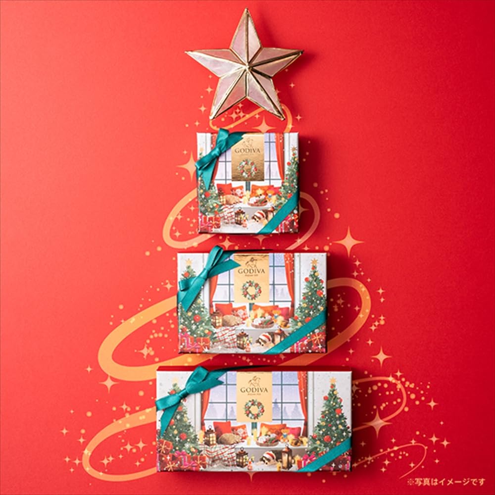 Amazon.co.jp: クリスマス ゴディバ（GODIVA）ブッシュ ド ノエル