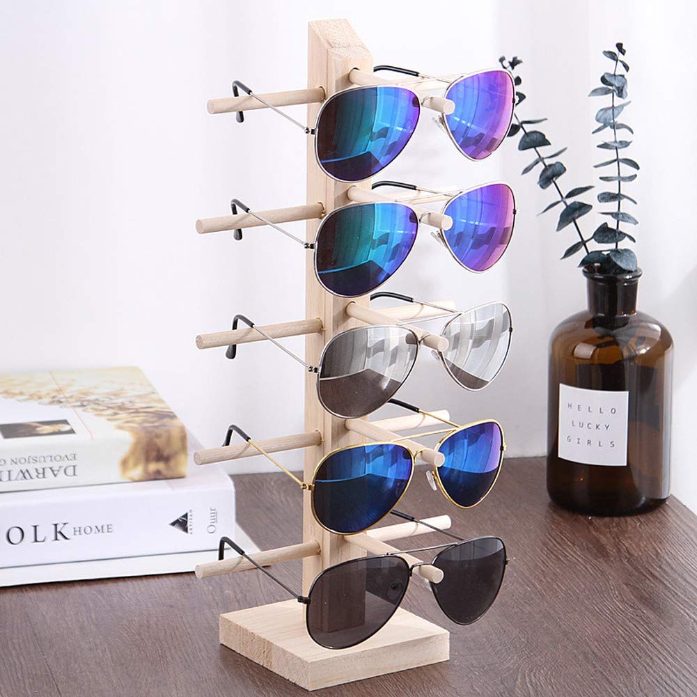 Support pour lunettes de vue, porte-lunettes de soleil | Chêne massif | Support design en bois - France Support pour lunettes de vue, porte-lunettes de soleil | Chêne massif | Support design en bois - France