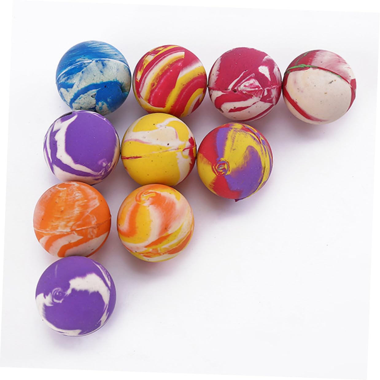 Palline Rimbalzanti in Gomma 100 Pezzi, per Bambini