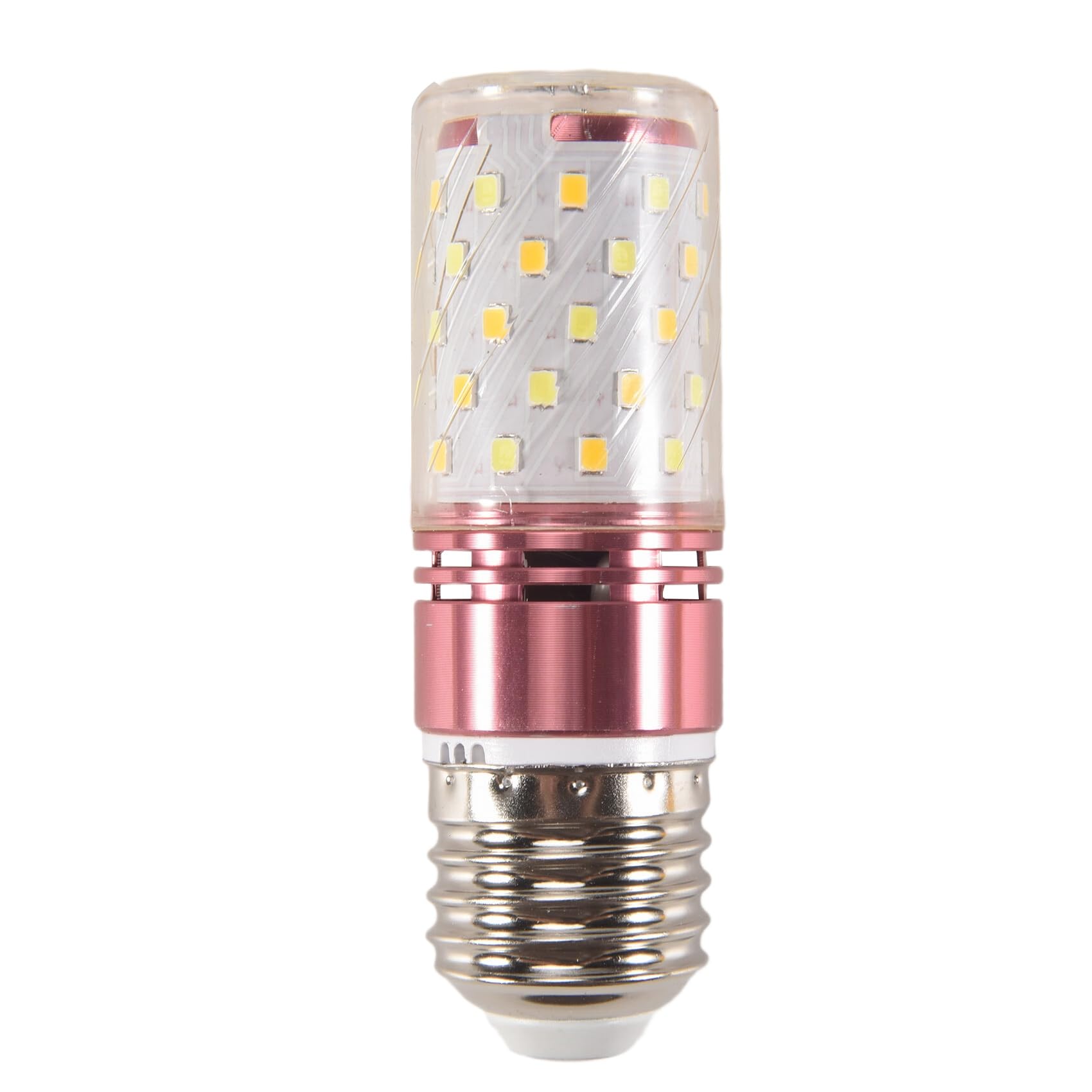 CTRLZS 3 Color Temperatures Integrated SMD LED Corn Lamp E27 AC85V - 265V Warm White High Light Conservation Small LED Light Bulb 12W