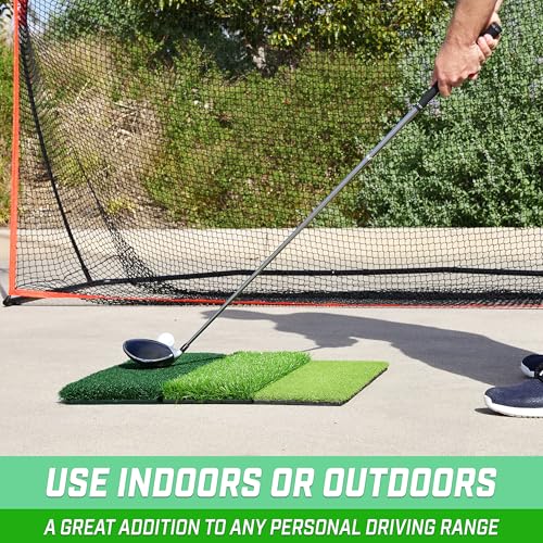 GoSports Tri-Turf XL 24x24 in Mat