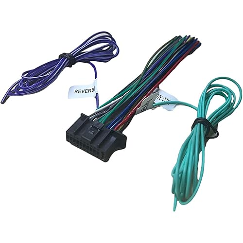 IMC Audio Aftermarket Install Wire Harness Power Plug Radio Replace Compatible with Select Kenwood Stereos Models DDX9705S DDX9904S DDX9905S DMX7704S DMX7705S DMX905S Plugs into back of Select Kenwood