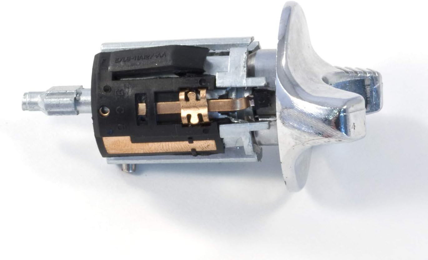 1994-1995 Mustang and Cobra Chrome Turn Ignition Lock Cylinder with Keys