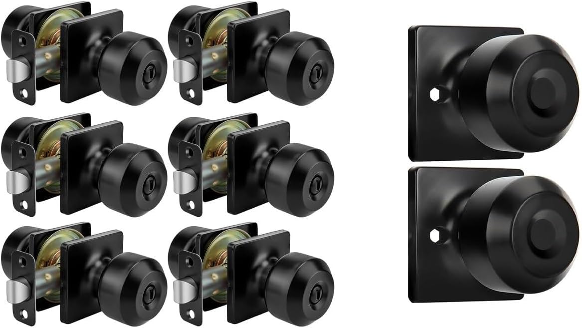 goldenwarm Dummy Privacy Door Knobs,