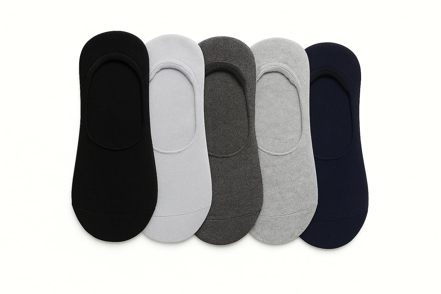 OWILENS 5 Pairs Solid Cotton Loafer Socks No-Show Socks for Men & Women, Multicolor, Pack of 5, Free Size - Review, Price and Buying Guide