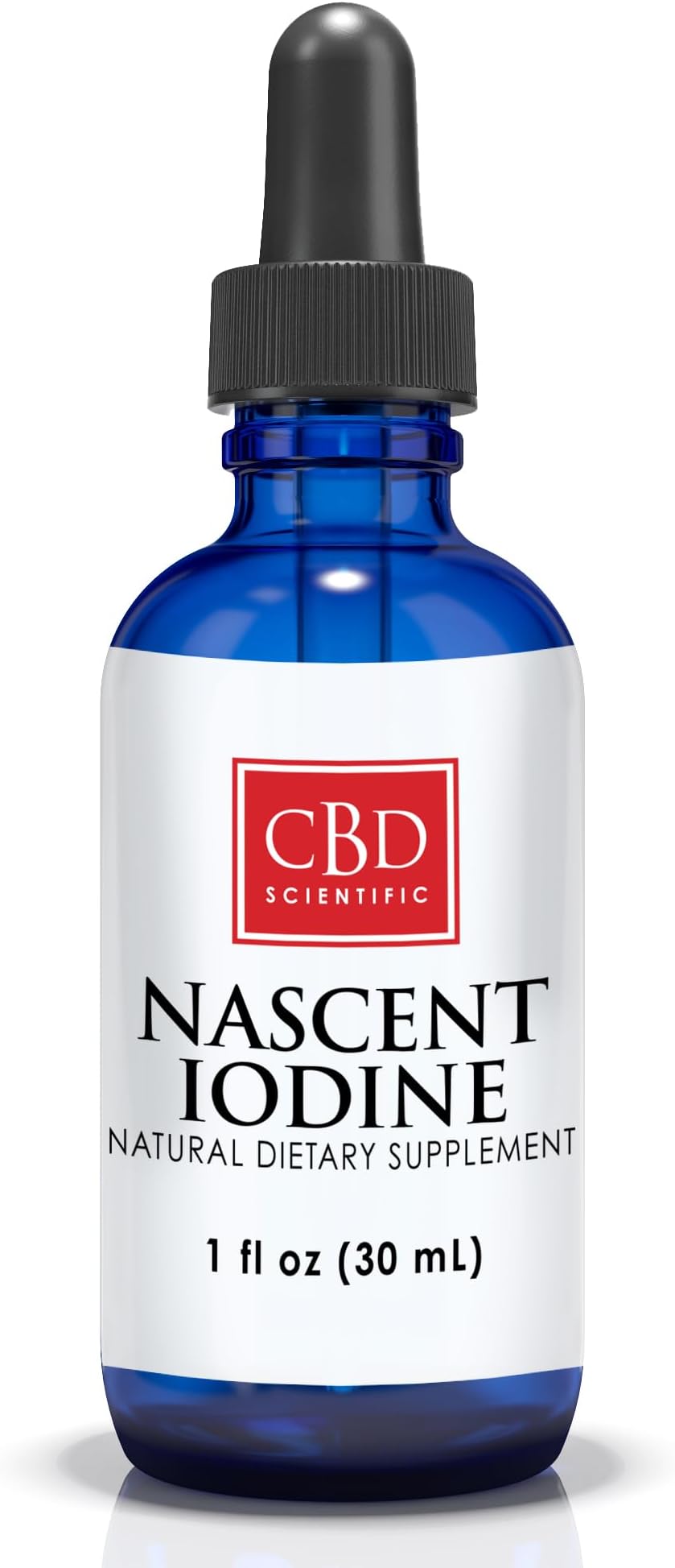 Organic Nascent Iodine Supplement Deep-Earth Sourced. Supports & Detoxifies Thyroid. Metabolism Heath, Focus & Better Sleep. 1,950 mcg per Serving