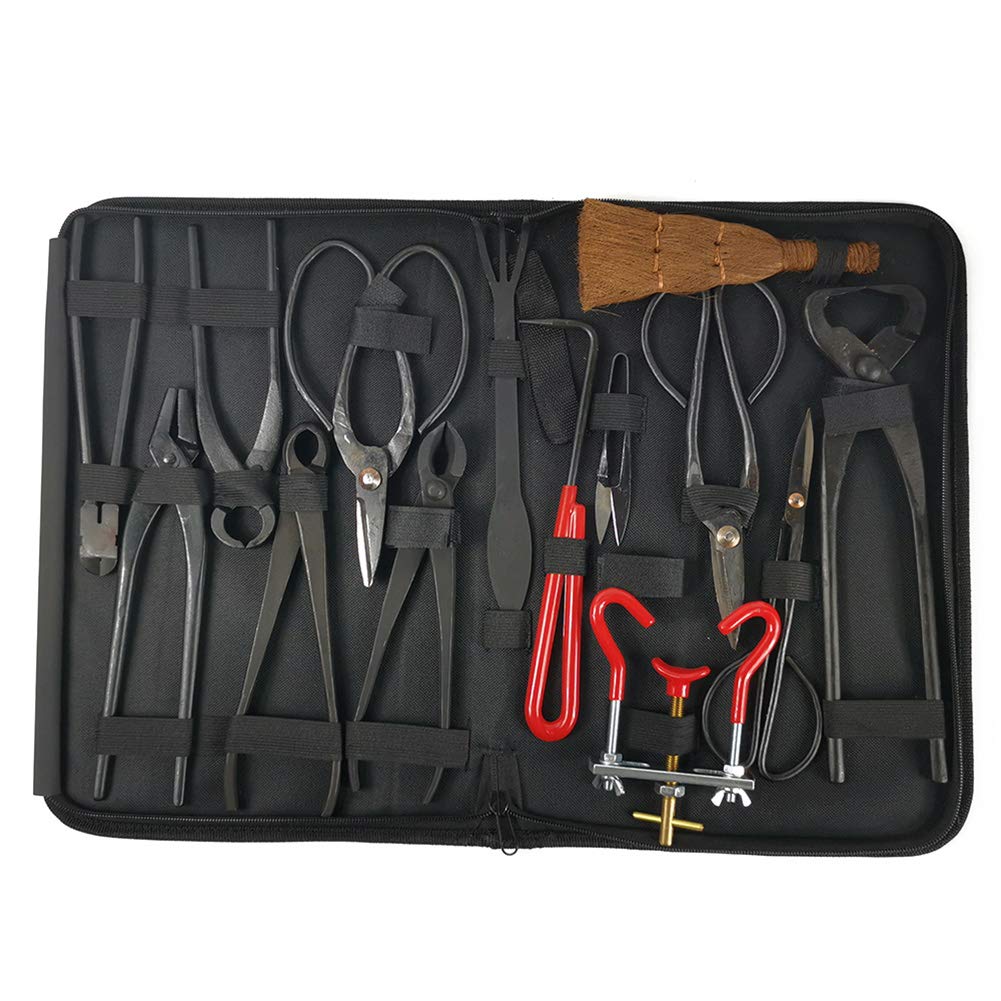 14-Piece Carbon Steel Bonsai Tool Kit