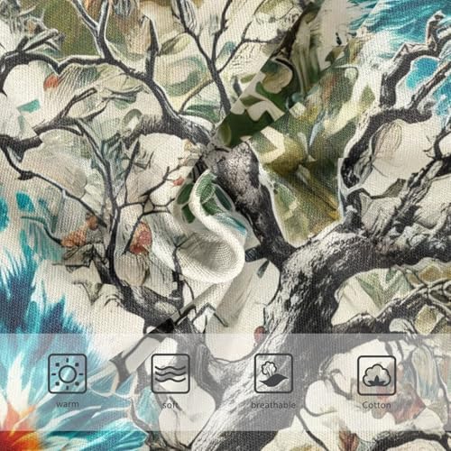 Print Toddler Underwear Custom 2t Cotton Cute Panties Girl Artistic Floral Branches Undies Kids Briefs3