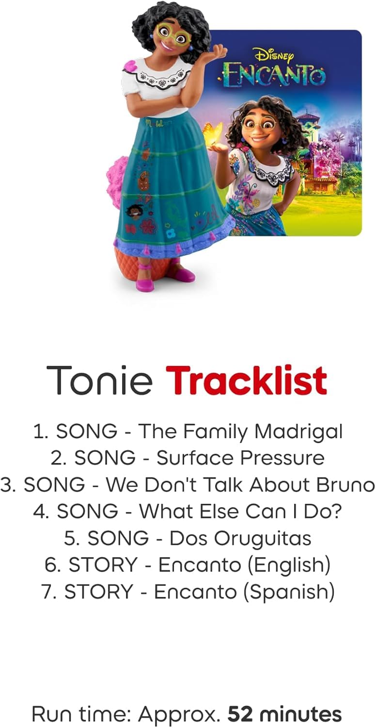 Toniebox 2 Audio Player Disney Bundle for Kids 3+ with Elsa, Moana, Lightning McQueen, Simba, Encanto, and Toy Story - Sky Blue - Image 3