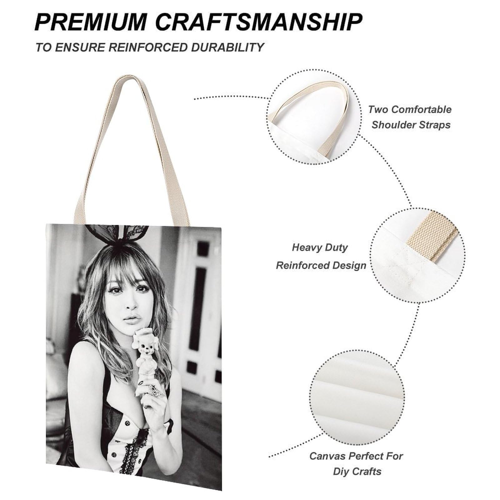 Amazon.co.jp: 浜崎あゆみ キャンバスバッグ ショッピングバッグ エコ