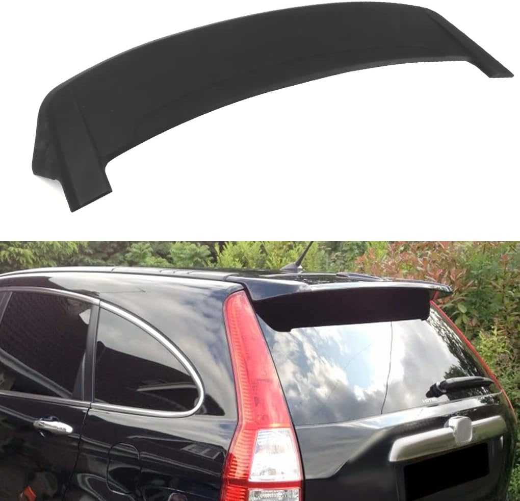 OCPTY Exterior Accessories Rear Trunk Spoiler Wing ABS Compatible with for Honda CR-V 2007-2011
