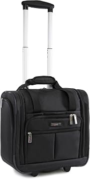 Pacific Coast Signature Underseat 15.5" Rolling Tote Carry-on Suitcase