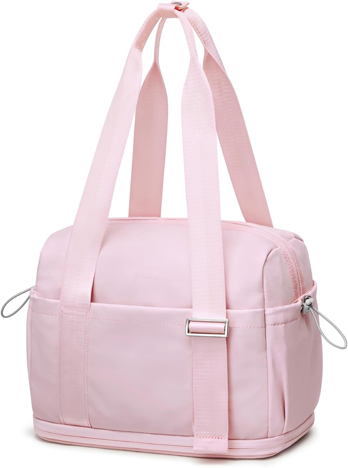 G4Free 10L Small Gym Bag, Lightweight Mini Duffle Bag with Wet Pocket for Women Men, Small Cute Duffel Bag for Workout Travel, Pink