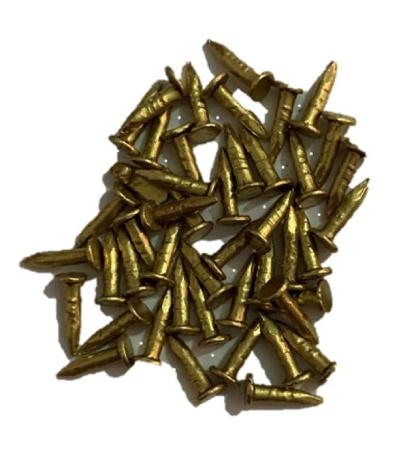 Brass Nails 17 Guage (1.45 MM Dia) Flat Head- Pack of 100 GMS (6 MM) (B08NX1HBWY) Amazon Price History, Amazon Price Tracker