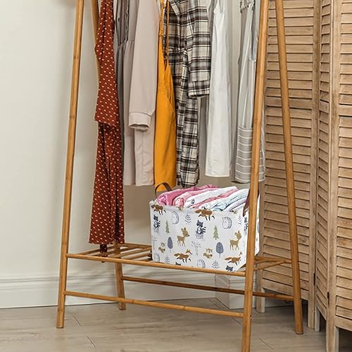 Miniatura 4 de Cesta de almacenamiento rectangular, caja de libros, cesta de regalo, decoración de habitación (animal)