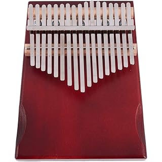 Mini Finger Kalimba Thumb Piano Kalimba Thumb Piano 17 Touches, avec Marteau en Acajou Et Livre De Musique, Très Adapté… - Les Beatles, Paul McCartney, John Lennon, RIngo Starr, George Harrison